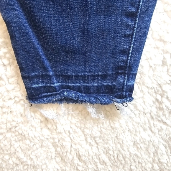 KUT From The Kloth Distressed Skinny Size 4, Raw Hem Jeans 🚨BOGO - Picture 7 of 10